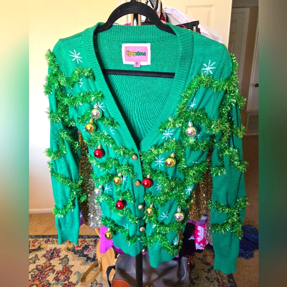 Tipsy Elves ugly Christmas sweater